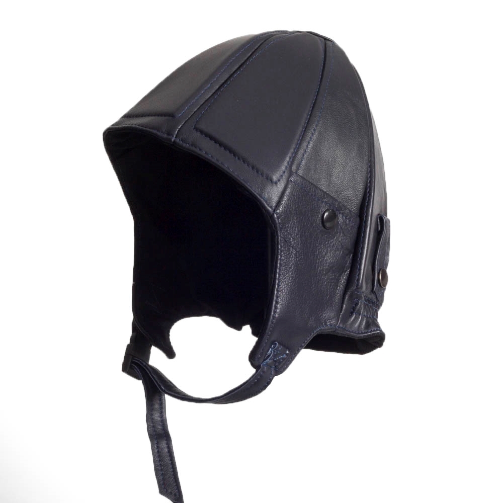 Leather Frap Hat. Skydiving accessories AKANDO gloves goggles