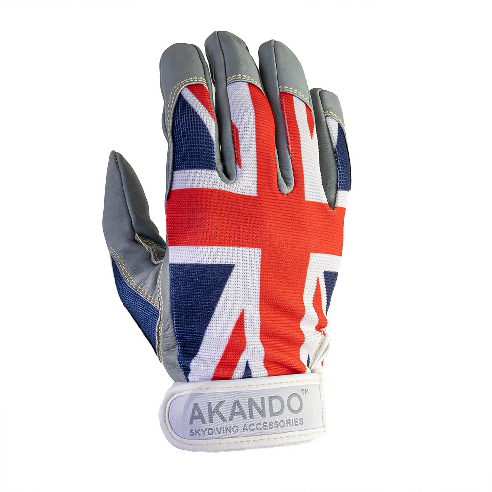 Ultimate skydiving gloves. Skydiving accessories AKANDO gloves, goggles, gearbags and
